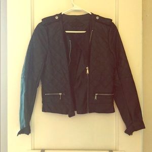 Joujou Girls’ Faux Leather Jacket